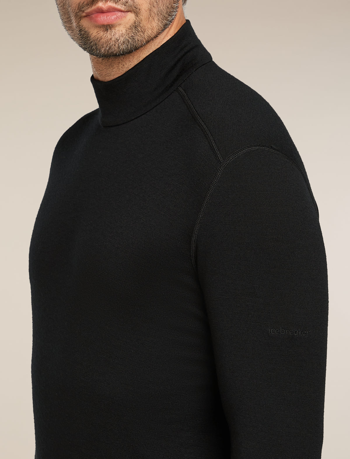 Men's 260 Tech Turtleneck Thermal Top Black - 5