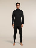 Men's 260 Tech Turtleneck Thermal Top Black - 3