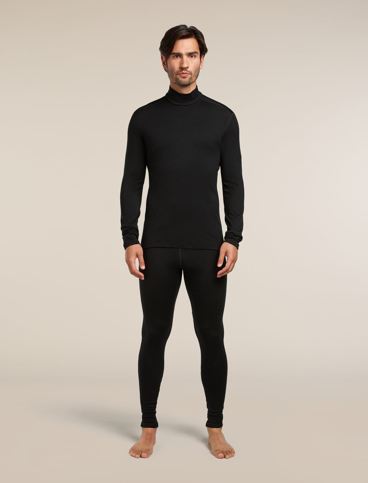 Men's 260 Tech Turtleneck Thermal Top Black - 3