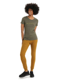 Merino Tech Lite II T-Shirt Ski Stripes Damen  - 3