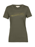 Merino Tech Lite II T-Shirt Ski Stripes Damen  - 6