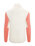 Men's ZoneKnit™ Merino Long Sleeve Zip Top Vibrant Earth Heather/Chalk - 19
