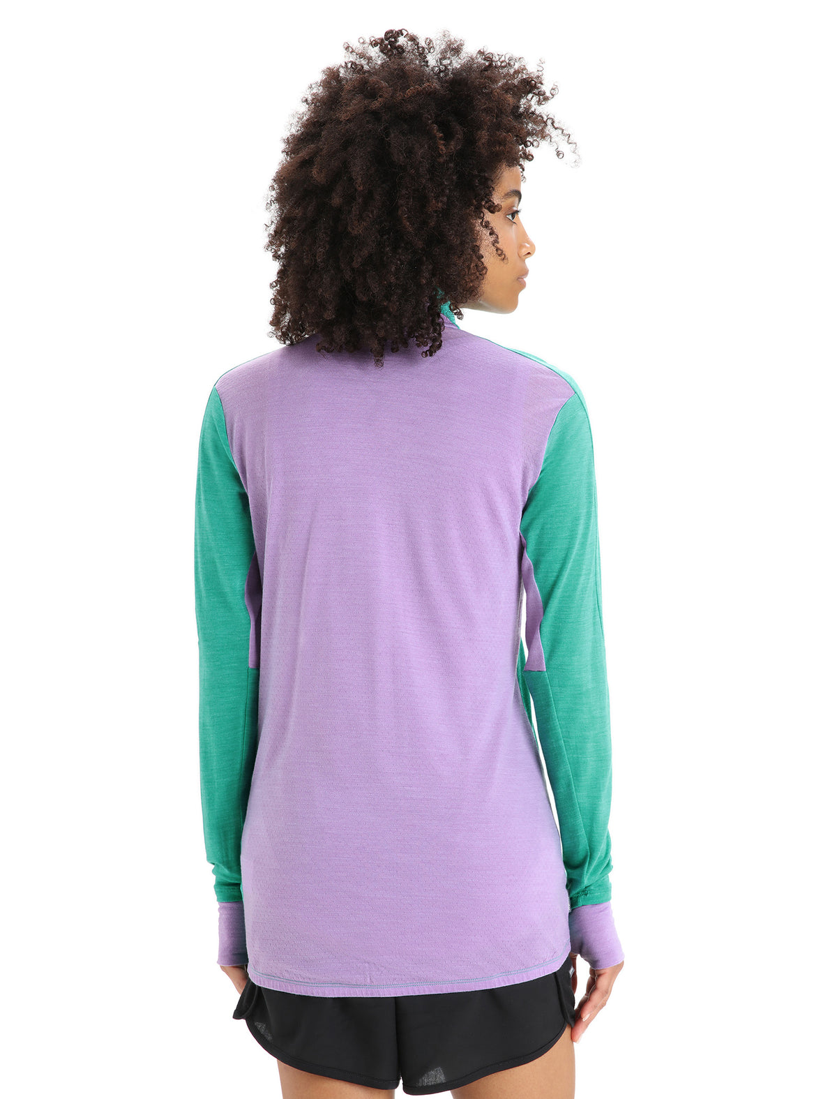 Women's ZoneKnit™ Merino Long Sleeve Zip Jacket Fresh/Purple Gaze - 2