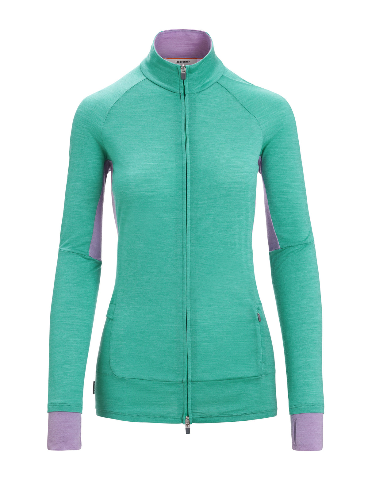 Women's ZoneKnit™ Merino Long Sleeve Zip Jacket Fresh/Purple Gaze - 9