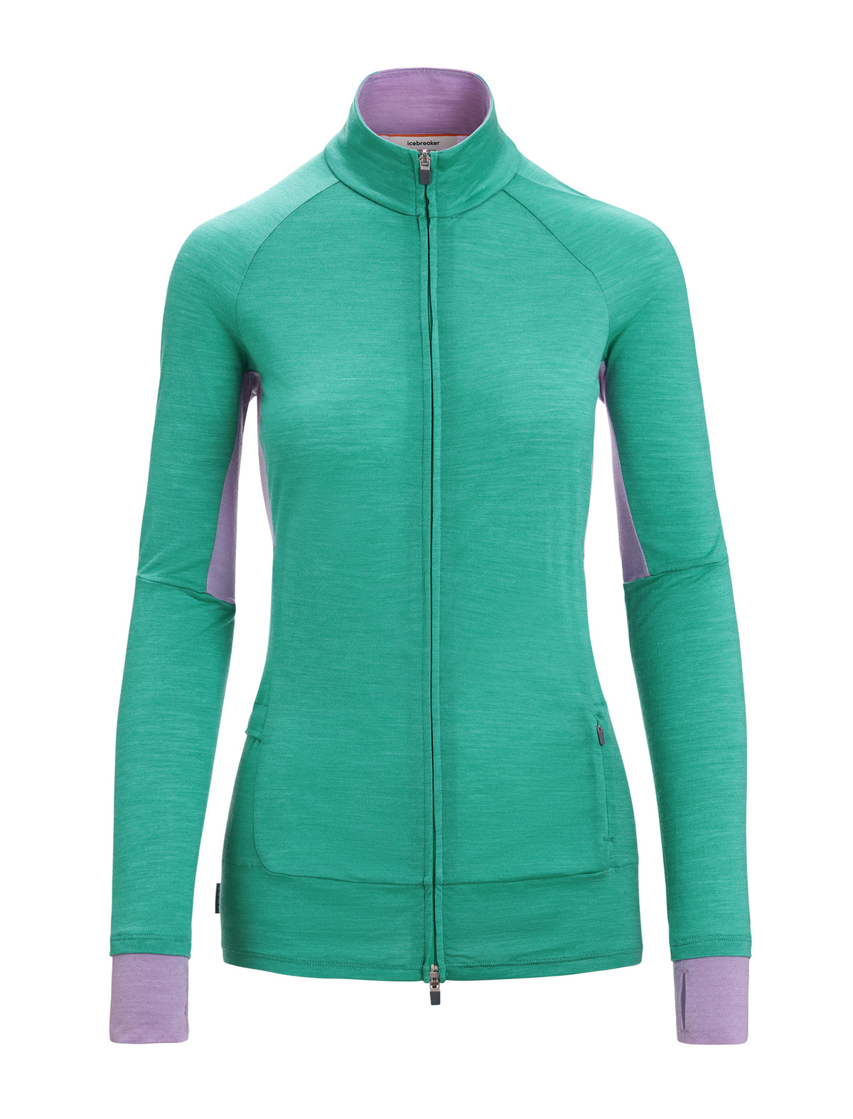 Women's ZoneKnit™ Merino Long Sleeve Zip Jacket Fresh/Purple Gaze - 11