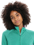 Women's ZoneKnit™ Merino Long Sleeve Zip Jacket Fresh/Purple Gaze - 5