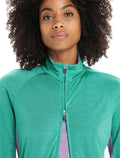 Women's ZoneKnit™ Merino Long Sleeve Zip Jacket Fresh/Purple Gaze - 6
