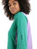 Women's ZoneKnit™ Merino Long Sleeve Zip Jacket Fresh/Purple Gaze - 7