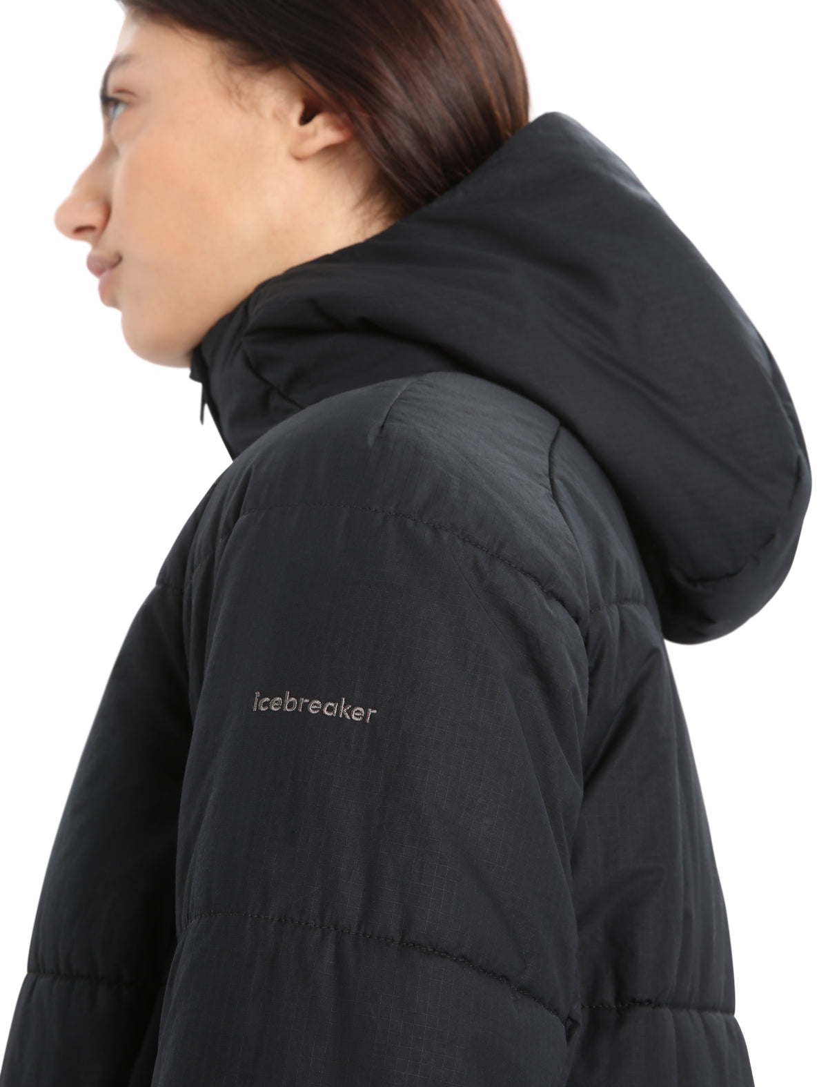 Women's MerinoLoft™ Collingwood II 3Q Hooded Jacket Black - 7