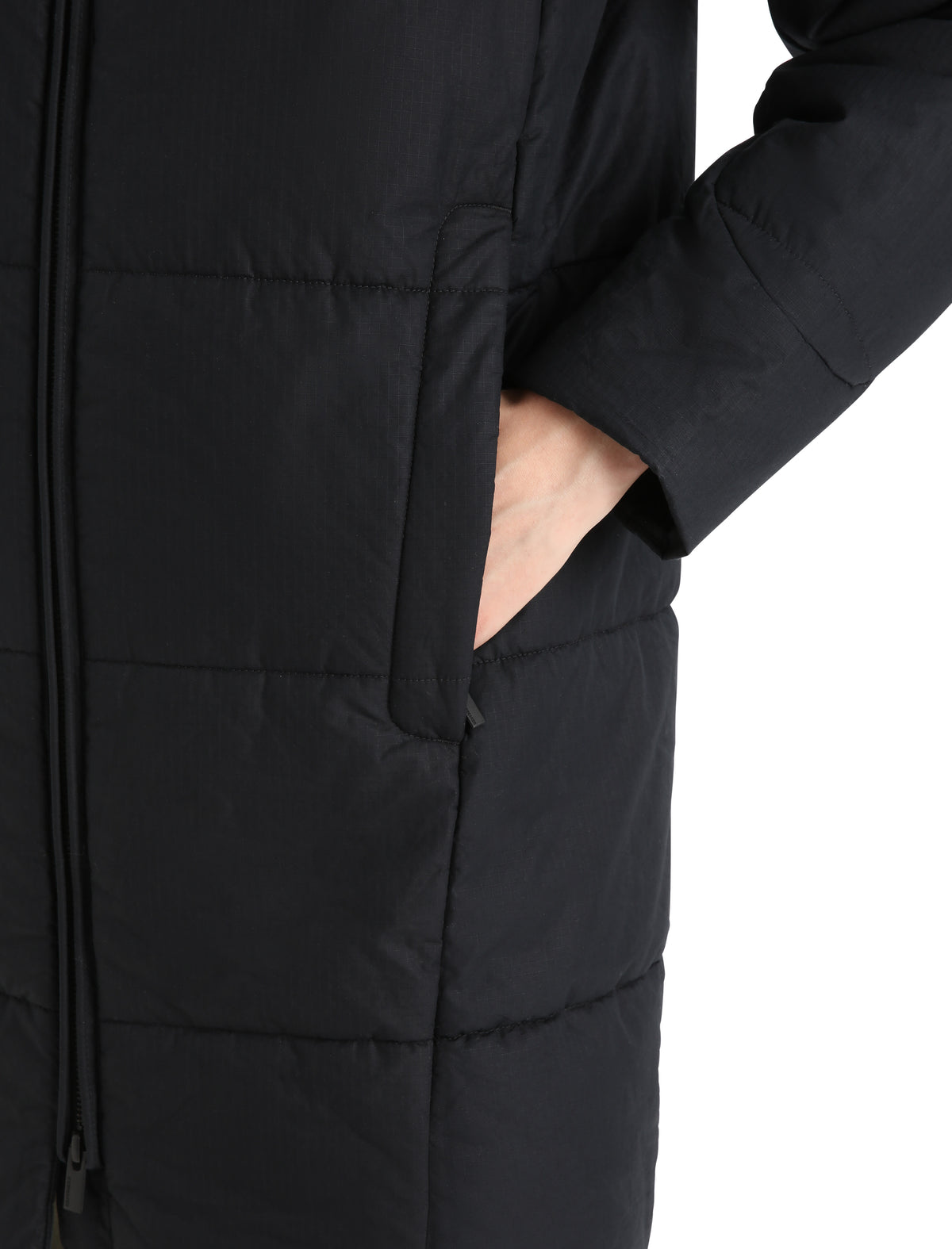 Women's MerinoLoft™ Collingwood II 3Q Hooded Jacket Black - 8