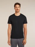 Men's Central Classic T-shirt Black - 1