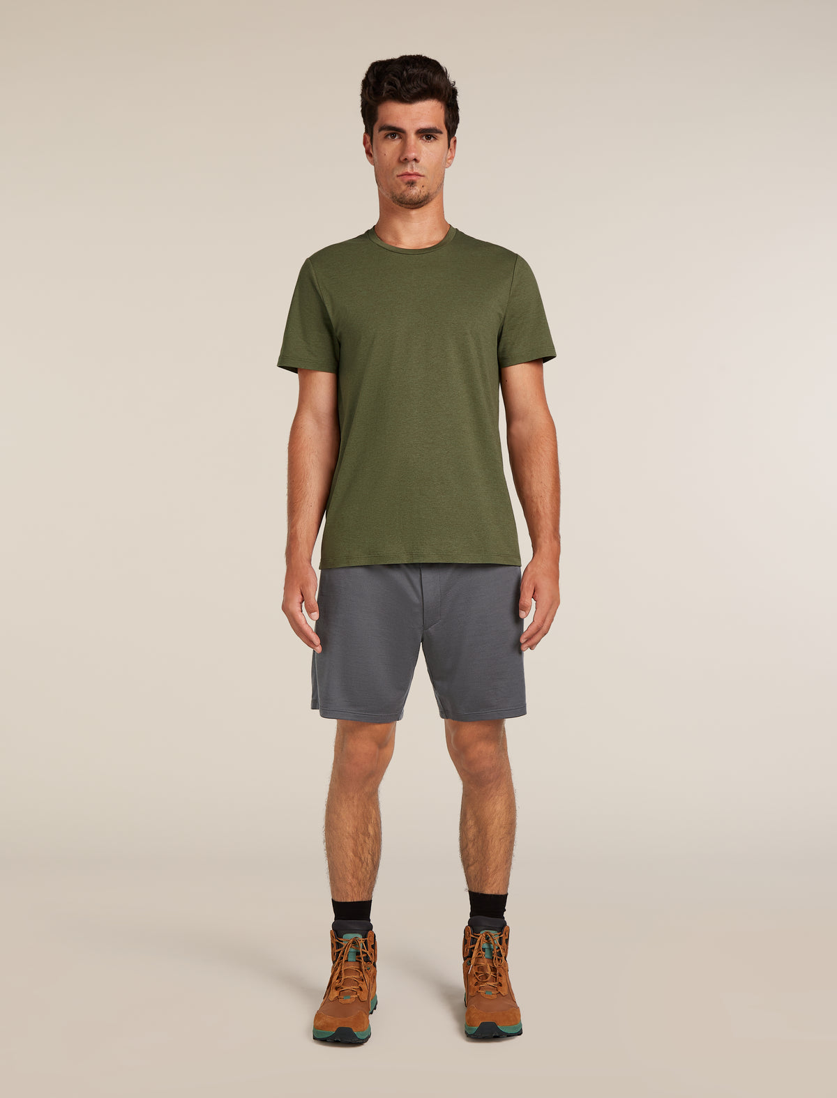 Men's Central Classic T-shirt Loden - 3