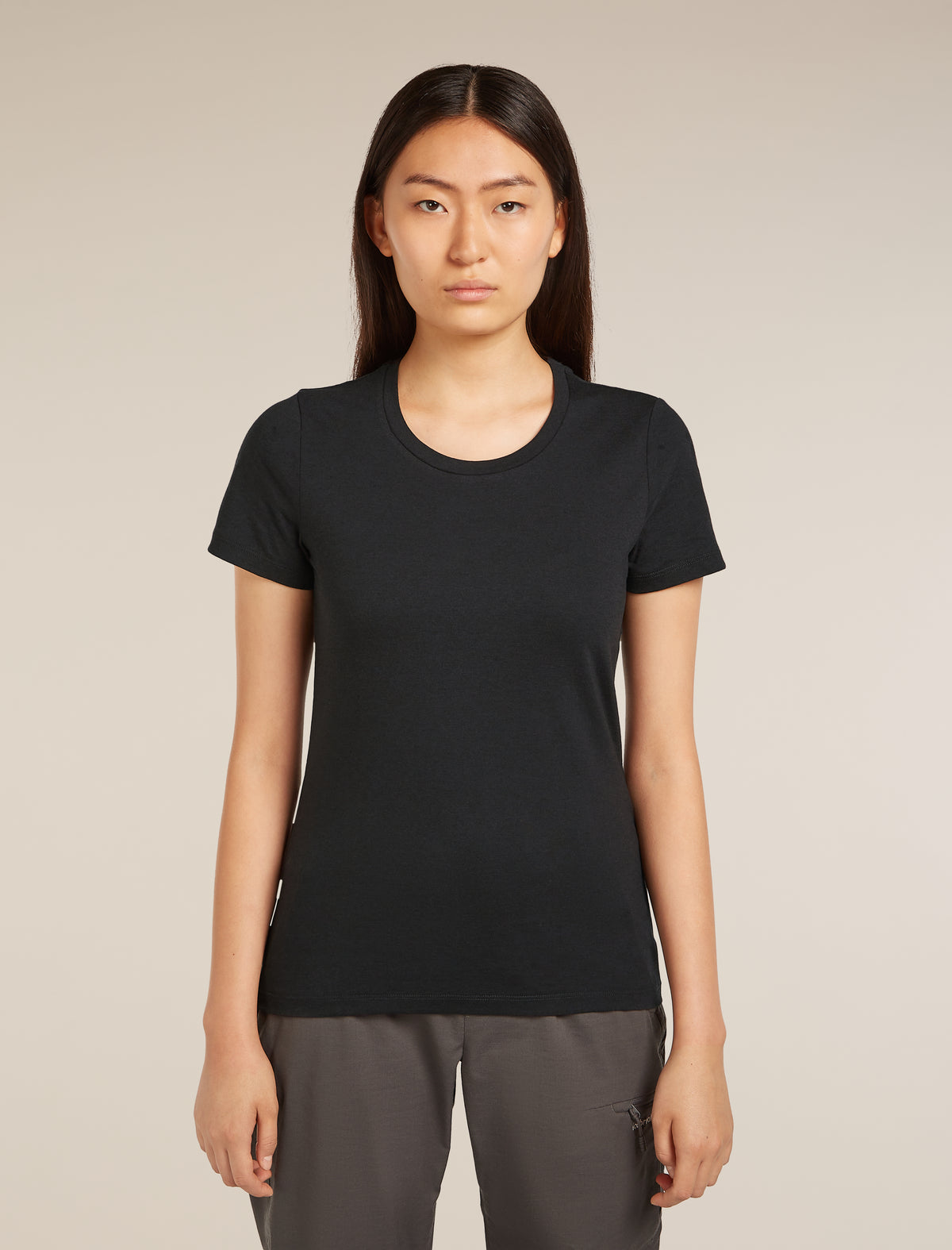 Women's Central Classic T-shirt Black - 1