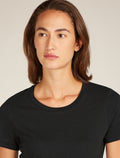 Women's Central Classic T-shirt Black - 5