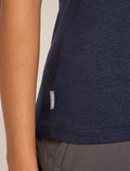 T-shirt in misto di lana merino Central Classic Donna  - 6