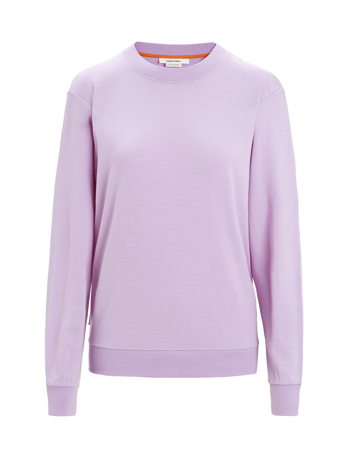 Women's Merino Crush Long Sleeve Sweatshirt Purple Gaze - 6