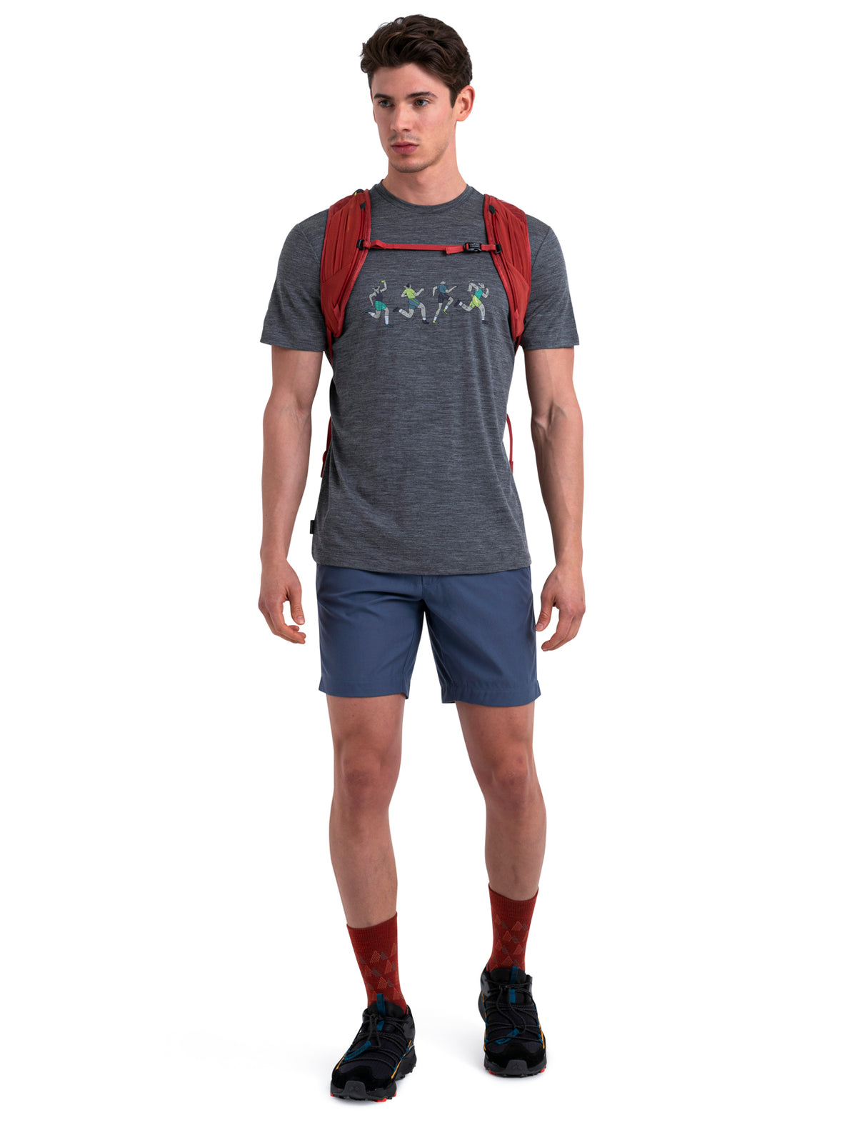 Short de randonnée en mérinos Men's  - 3