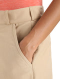 Women's Merino Hike Shorts Sand - 4