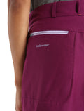 Women's Merino Hike Shorts Go Berry - 7