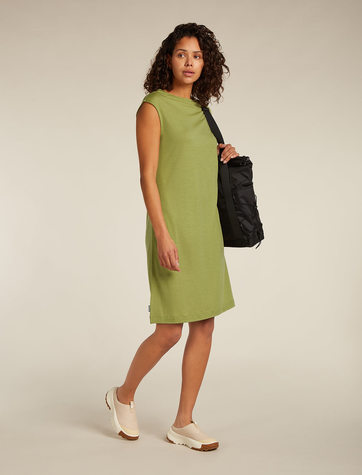 Merino Granary Ärmelloses Kleid Damen  - 4