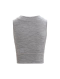 Dames ZoneKnit™ korte beha-tanktop Geodetic van merinowol  - 9