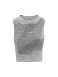 Dames ZoneKnit™ korte beha-tanktop Geodetic van merinowol  - 10