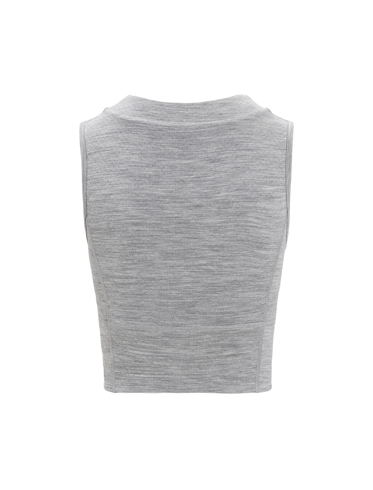 Dames ZoneKnit™ korte beha-tanktop Geodetic van merinowol  - 10