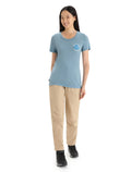 Merino Tech Lite II T-Shirt icebreaker Earth Damen  - 7