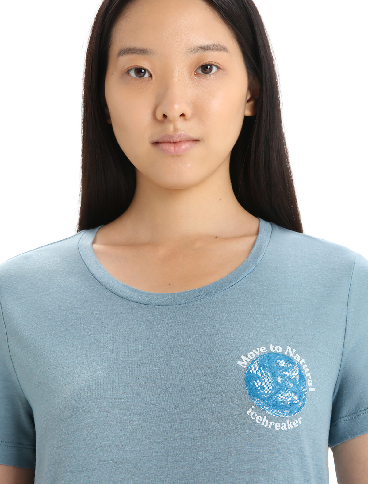 Merino Tech Lite II T-Shirt icebreaker Earth Damen  - 8