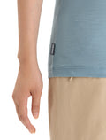 Merino Tech Lite II T-Shirt icebreaker Earth Damen  - 9