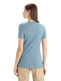 Merino Tech Lite II T-Shirt icebreaker Earth Damen  - 2