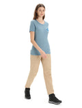 Merino Tech Lite II T-Shirt icebreaker Earth Damen  - 3
