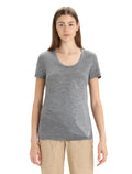 Women's Merino Tech Lite II Short Sleeve Scoop T-Shirt Plume Gritstone Heather - 1