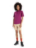 Women's Merino Hike Short Sleeve Top Go Berry - 3