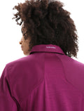 Women's Merino Hike Short Sleeve Top Go Berry - 5