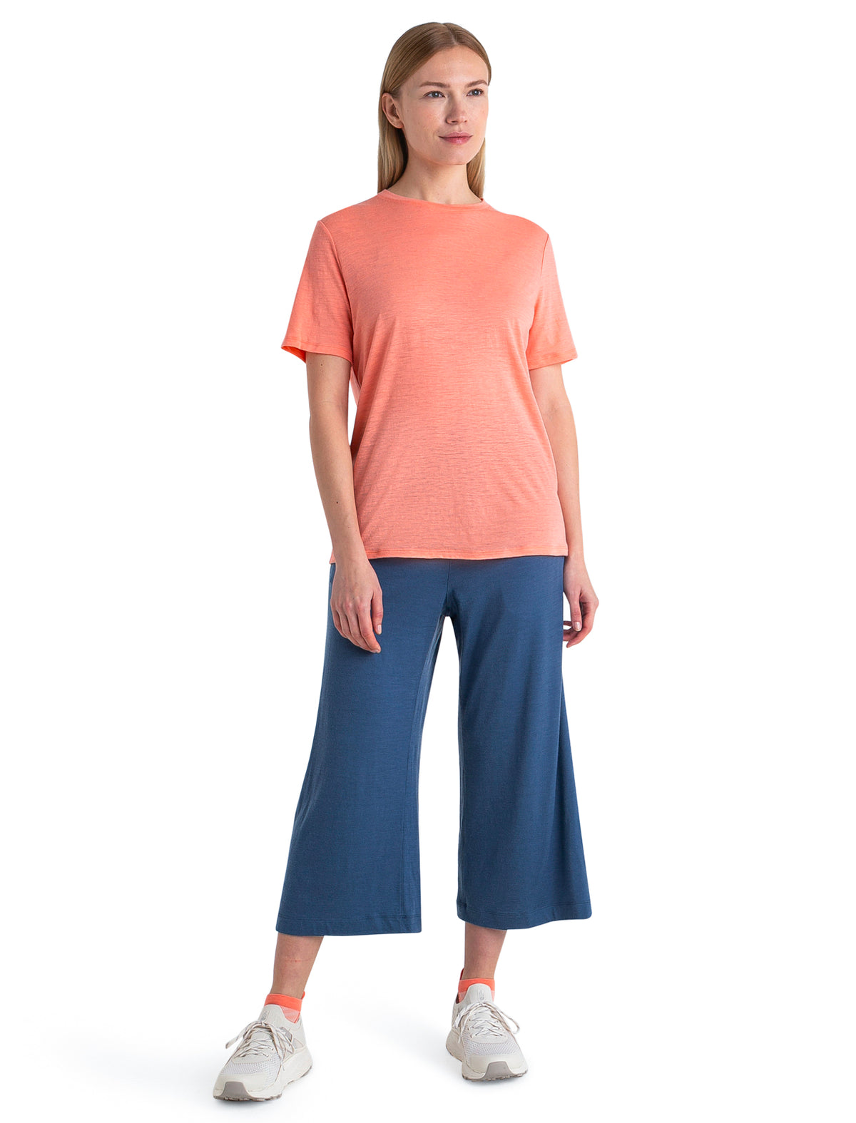 Women's Merino Linen Short Sleeve T-Shirt Glow - 3