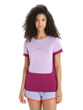 T-shirt a maniche corte in lana merino ZoneKnit™ Donna  - 1