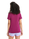 T-shirt a maniche corte in lana merino ZoneKnit™ Donna  - 2