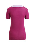 T-shirt a maniche corte in lana merino ZoneKnit™ Donna  - 7