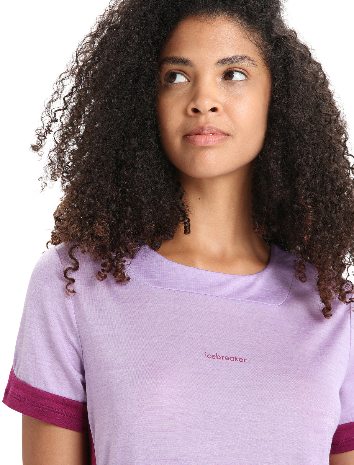 T-shirt a maniche corte in lana merino ZoneKnit™ Donna  - 4