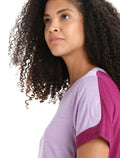 T-shirt a maniche corte in lana merino ZoneKnit™ Donna  - 5