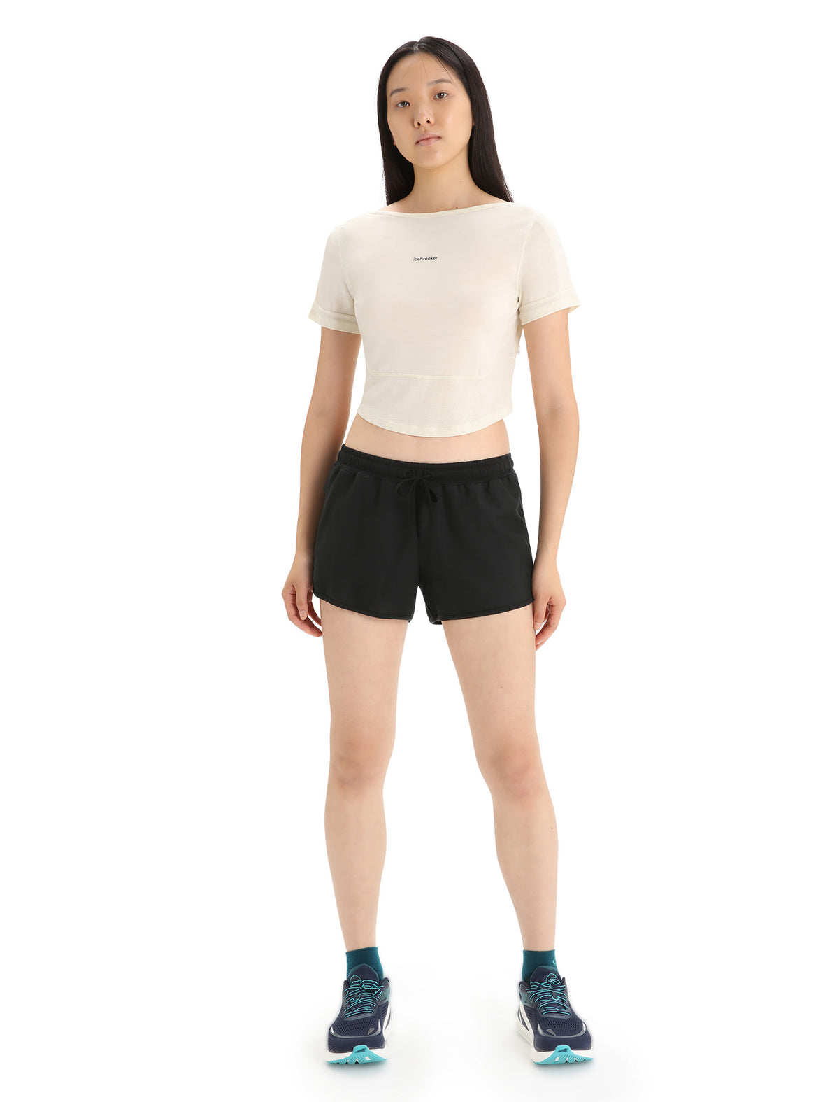 Women's ZoneKnit™ Merino Short Sleeve Scoop Back T-Shirt Chalk - 10