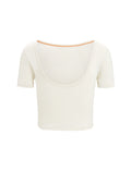 Women's ZoneKnit™ Merino Short Sleeve Scoop Back T-Shirt Chalk - 16