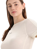 Women's ZoneKnit™ Merino Short Sleeve Scoop Back T-Shirt Chalk - 7
