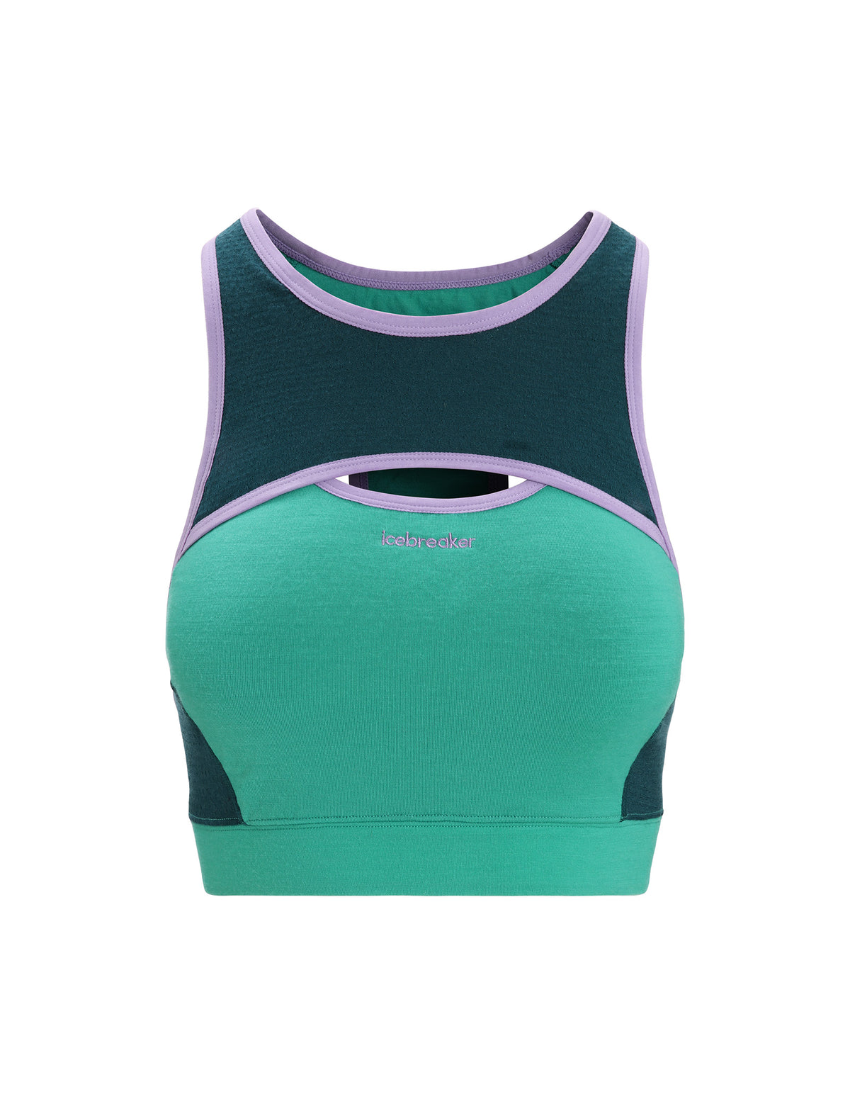 Women's ZoneKnit™ Merino Sport Bra Fresh/Green Glory - 8