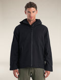Heren Shell+™ Peak jas met capuchon van merinowol  - 1