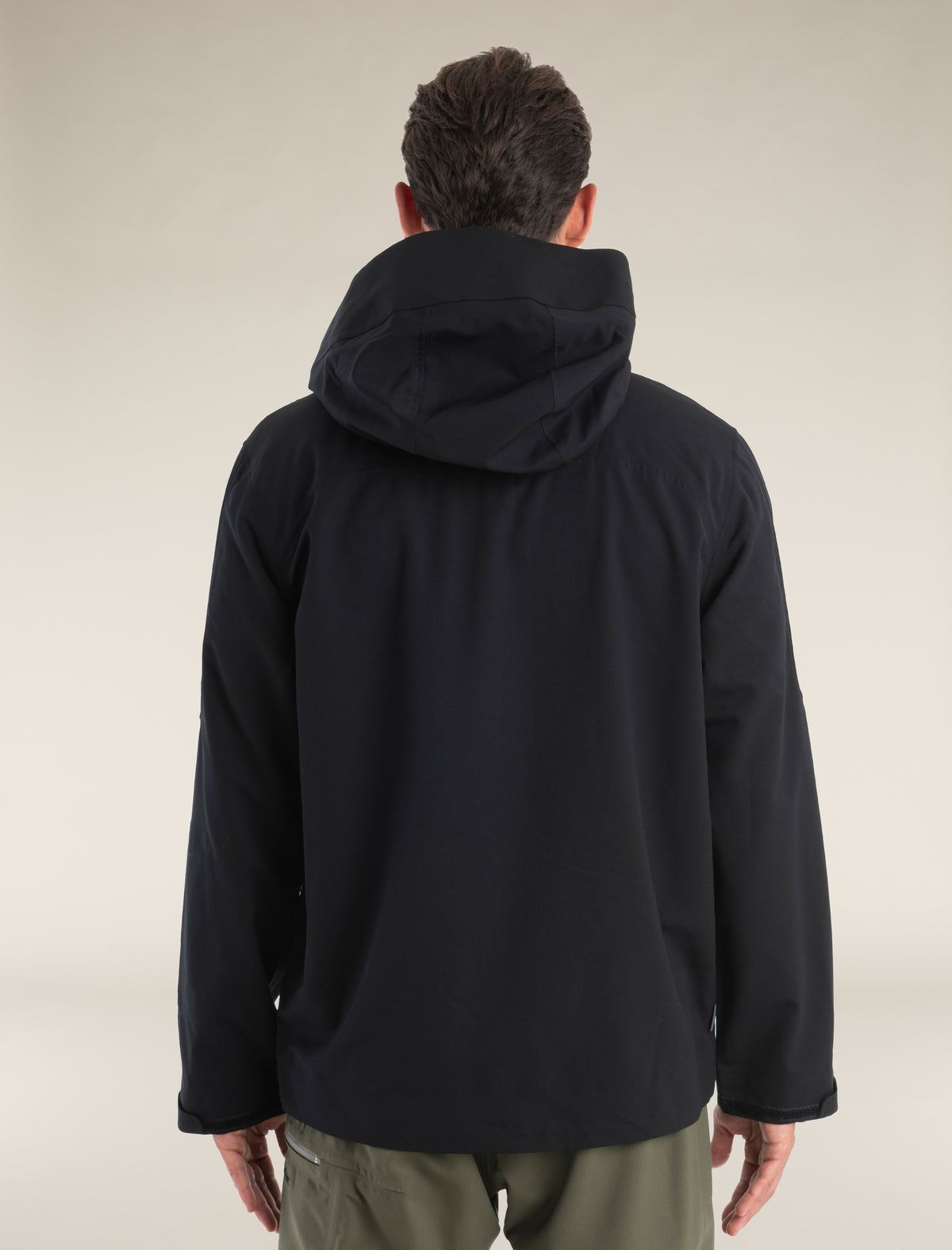 Heren Shell+™ Peak jas met capuchon van merinowol  - 2