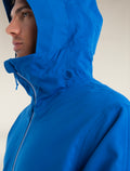 Heren Shell+™ Peak jas met capuchon van merinowol  - 6