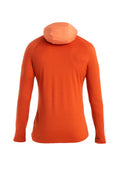 Men's Merino 200 Sonebula Long Sleeve Half Zip Thermal Hoodie Molten/Ember - 10