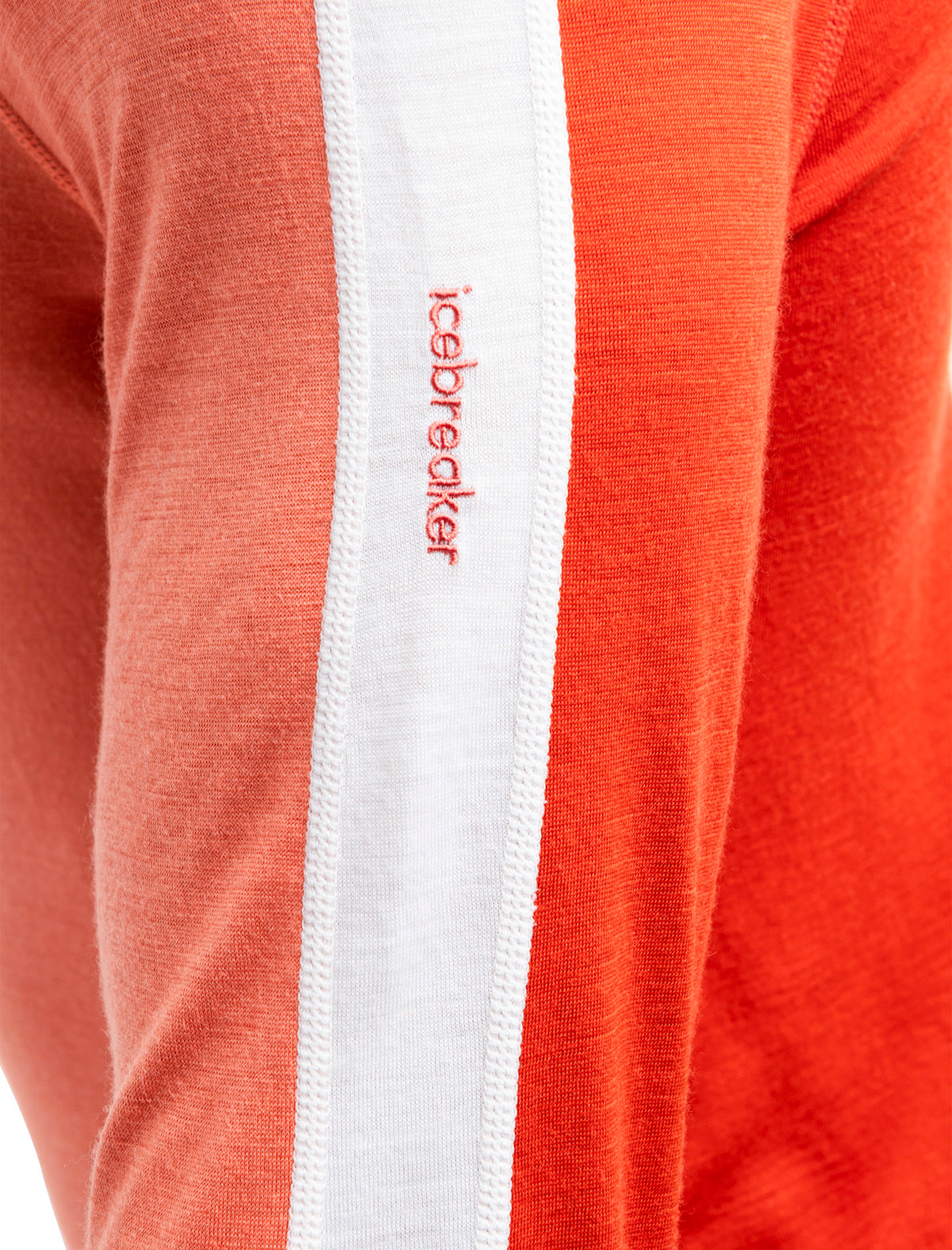 Men's Merino 200 Sonebula Long Sleeve Half Zip Thermal Hoodie Molten/Ember - 7